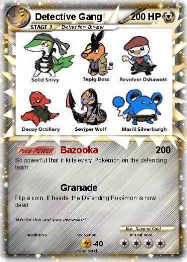 Pokemon Detective Gang