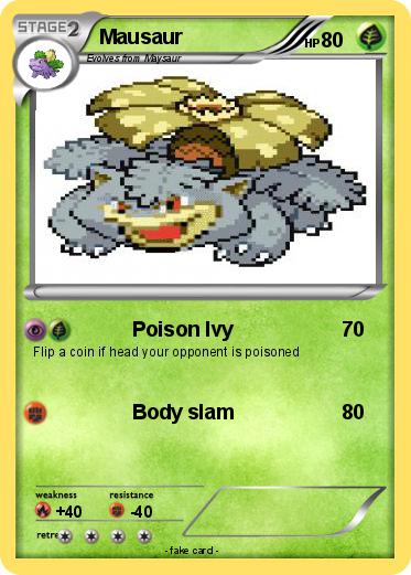 Pokemon Mausaur
