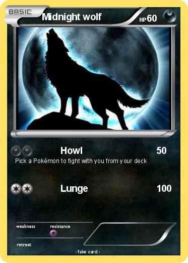 Pokemon Midnight wolf