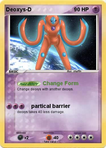 Pokemon Deoxys-D