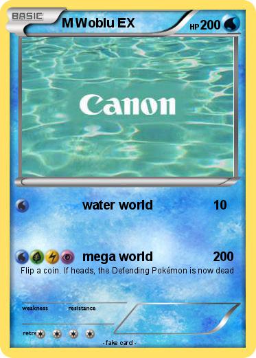 Pokemon M Woblu EX