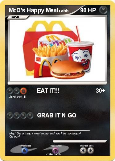 Pokemon McD's Happy Meal