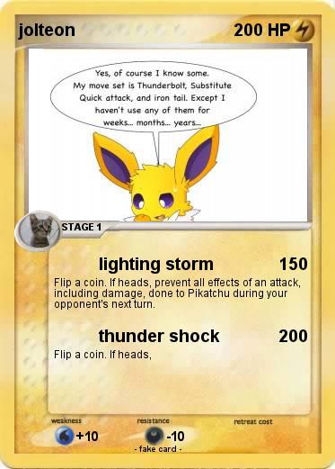 Pokemon jolteon