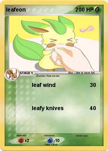 Pokemon leafeon