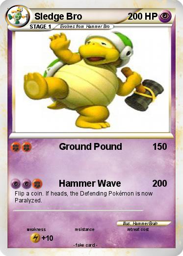 Pokemon Sledge Bro