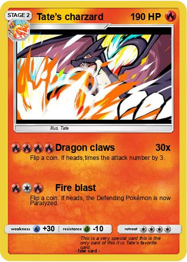 Pokemon Tate’s charzard
