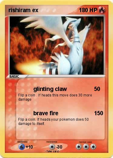 Pokemon rishiram ex