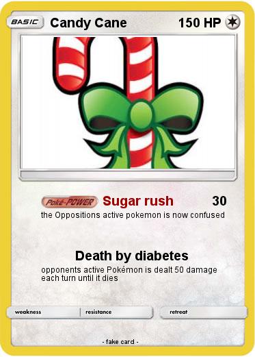 Pokemon Candy Cane