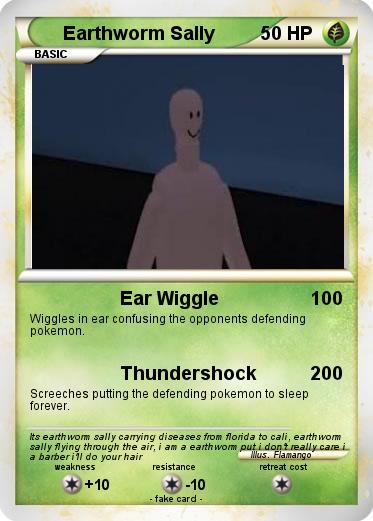Pokemon Earthworm Sally