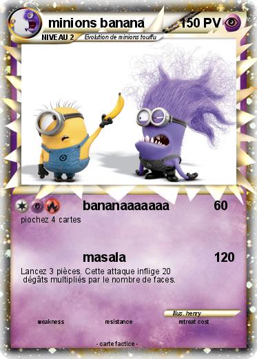 Pokemon minions banana