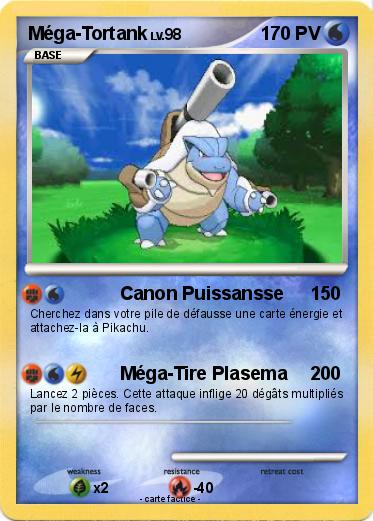 Pokemon Méga-Tortank