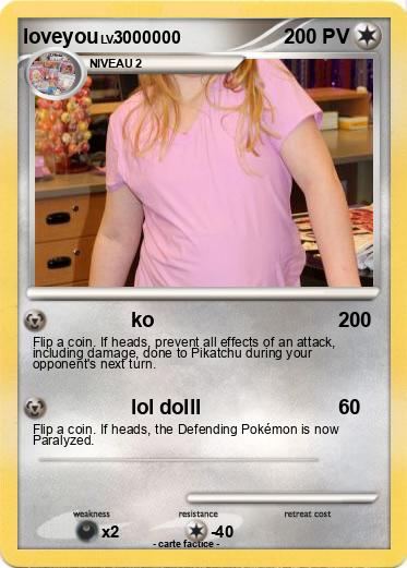 Pokemon loveyou