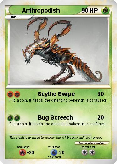 Pokemon Anthropodish