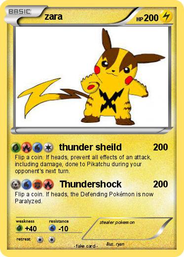 Pokemon zara