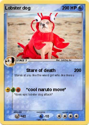 Pokemon Lobster dog