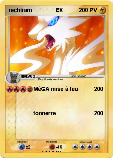 Pokemon rechiram               EX