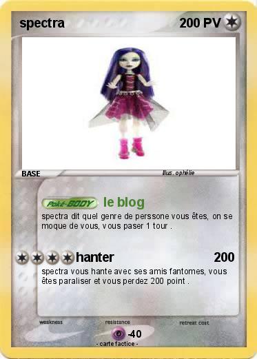 Pokemon spectra