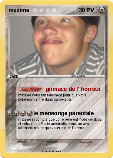 Pokemon maxime