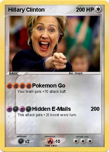 Pokemon Hillary Clinton