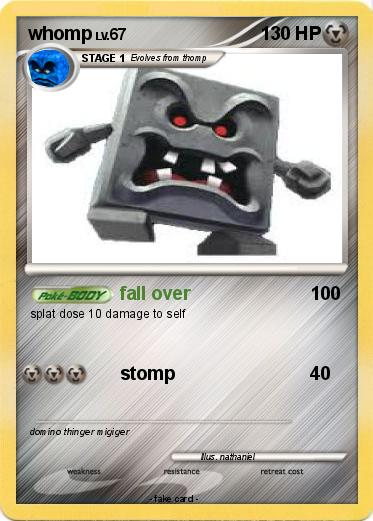 Pokemon whomp