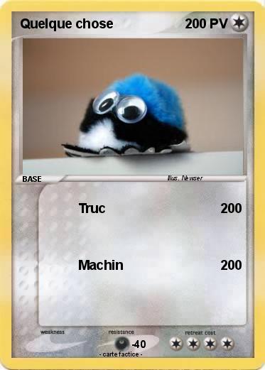 Pokemon Quelque chose