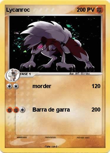 Pokemon Lycanroc