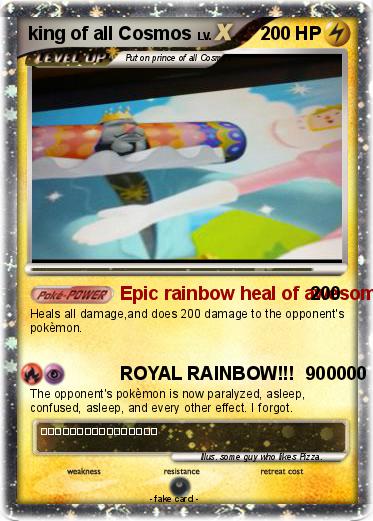 Pokemon king of all Cosmos