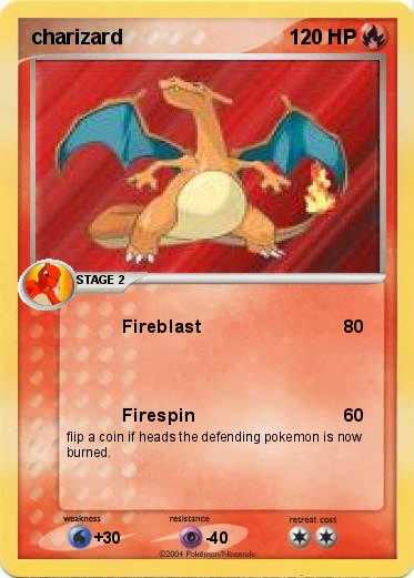 Pokemon charizard