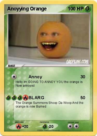 Pokemon Anoyying Orange