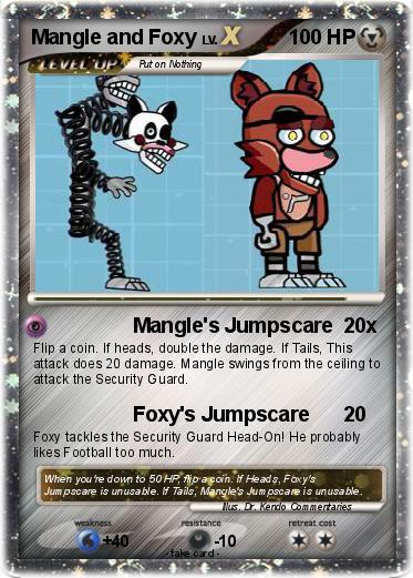 Pokemon Mangle and Foxy