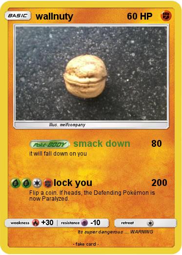 Pokemon wallnuty