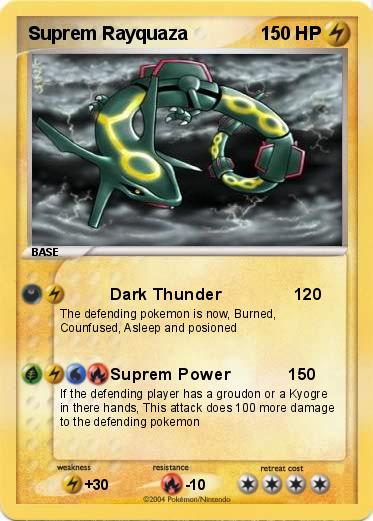 Pokemon Suprem Rayquaza