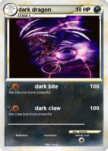 Pokemon dark dragon