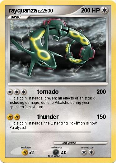 Pokemon rayquanza