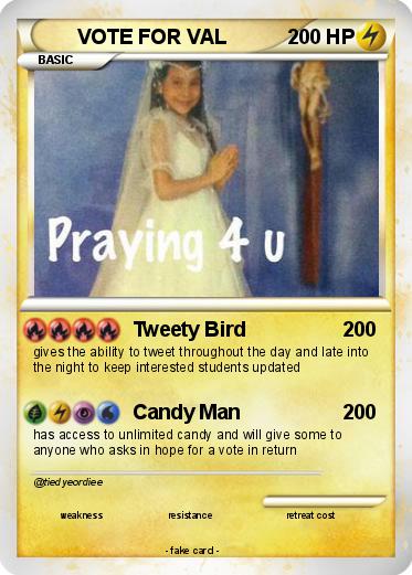 Pokemon VOTE FOR VAL