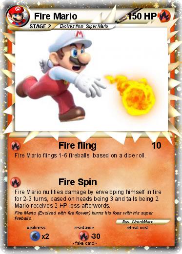 Pokemon Fire Mario