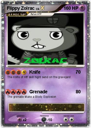 Pokemon Flippy Zolrac