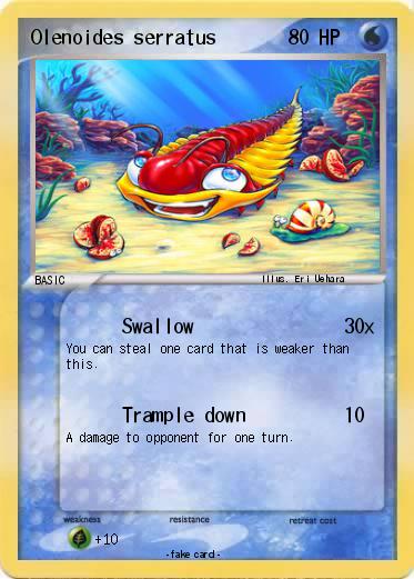 Pokemon Olenoides serratus