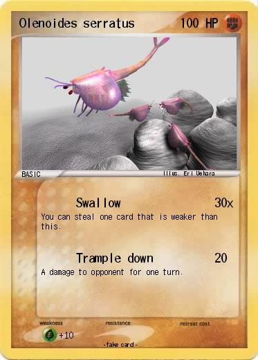 Pokemon Olenoides serratus