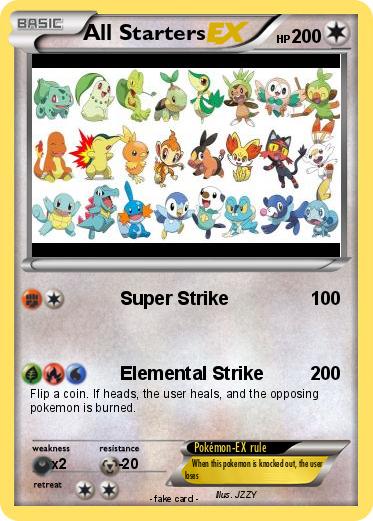 Pokemon All Starters