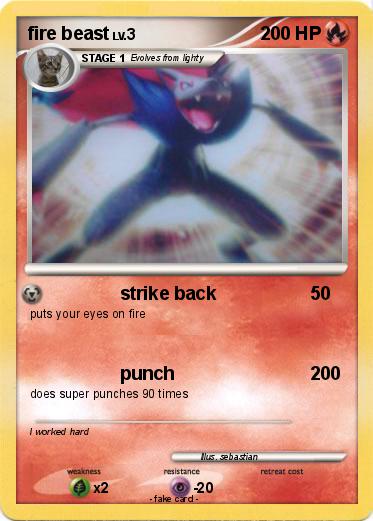 Pokemon fire beast