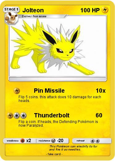 Pokemon Jolteon