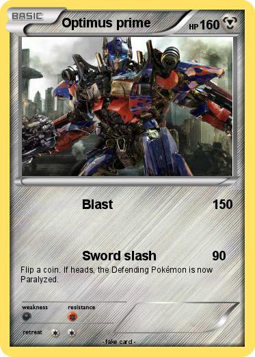 Pokemon Optimus prime