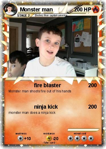 Pokemon Monster man