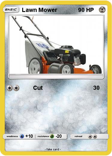 Pokemon Lawn Mower