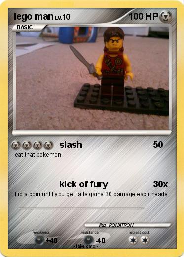 Pokemon lego man