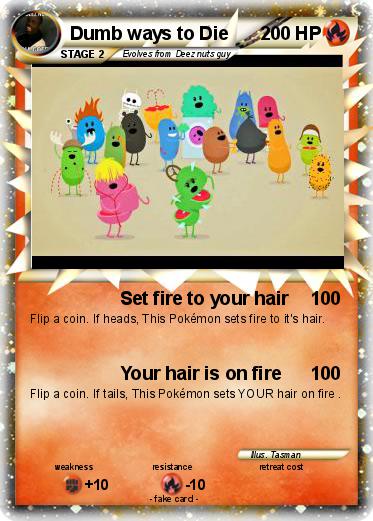 Pokemon Dumb ways to Die