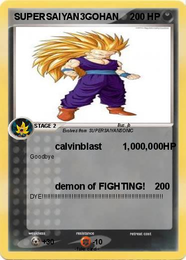 Pokemon SUPERSAIYAN3GOHAN