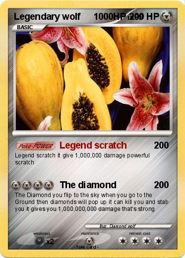 Pokemon Legendary wolf     1000HP