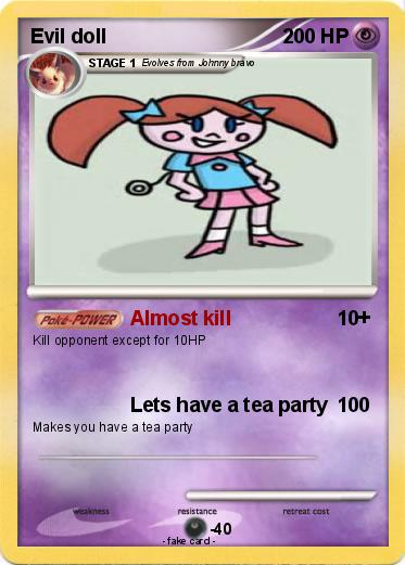 Pokemon Evil doll
